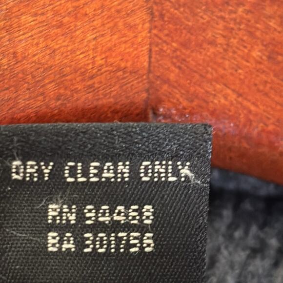 Venezia women’s wool blend double breasted lined coat size 14 / 16 black - Picture 8 of 8